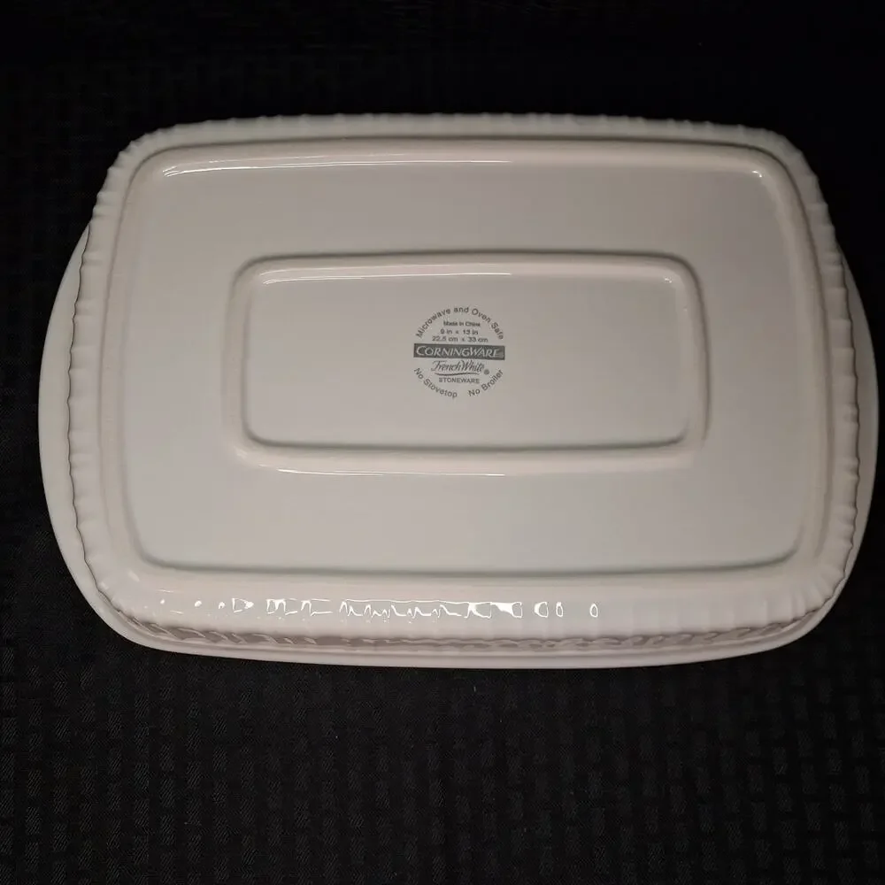CorningWare french white